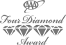 The image displays the logo for the "Four Diamond Award," featuring four diamonds in the design.